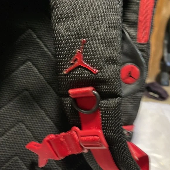 Air Jordan Retro 13 Black/Red Backpack Bookbag 9A1898-KR5 Adult Unisex OS